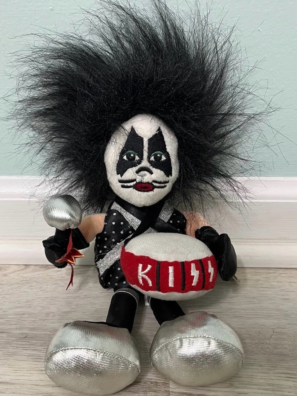 1999 KISS Peter Criss (The Catman) Bean Bag Plush